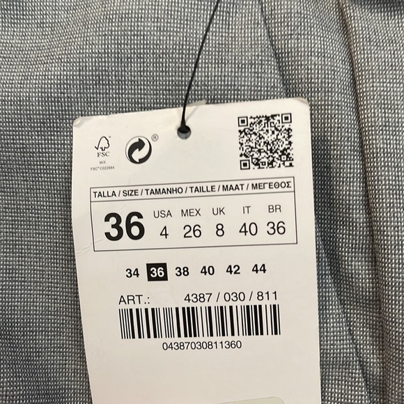 Zara Grey Pants - Picture 6 of 6